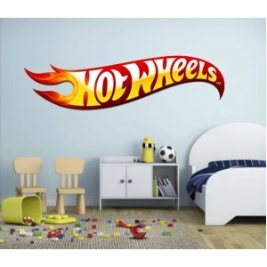 Изображение товара - Интерьерная наклейка “Хотвилс лого“ на стену в детскую комнату в стиле 160х47 см
