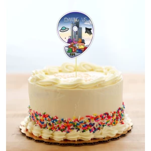 Изображение товара - Топпер-цифра (до 10см цифра) вырубка “Амонг ас“ (1шт)- 9