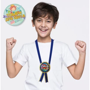 Изображение товара - Медаль “Бравл Старс / Битва звезд - взрыв в пустыне“. ДИАМЕТР С БАНТОМ: 85мм.