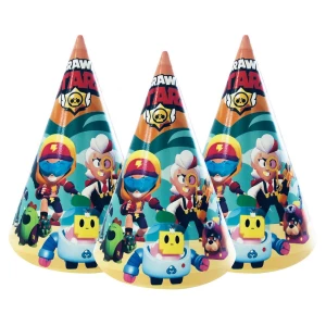 Изображение товара - Колпачки, Бравл Старс 16 см колпаки праздничные карнавальные -