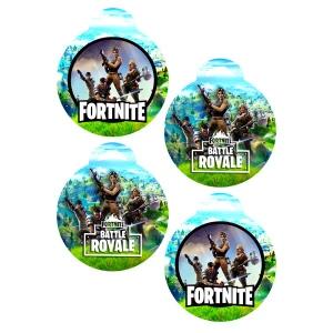 Изображение товара -  Медальки/медали “Фортнайт“ картонные тематические (10шт.) малотиражные-