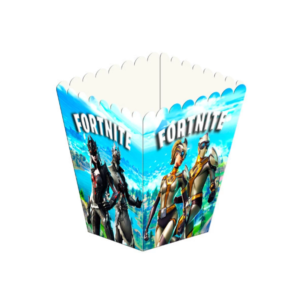 Коробочка для попкорна “Фортнайт“ Поштучно 10см высота
