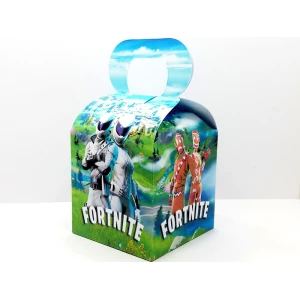 Зображення товара - Коробочка Бонбоньєрка “Фортнайт“ для подарунків і частувань 10х10х10 малотиражні -