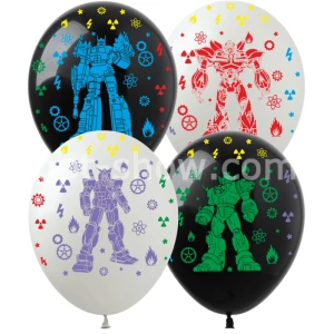 Изображение товара -  Шары латексные “Трансформеры“ 12“(30см), (Поштучно)