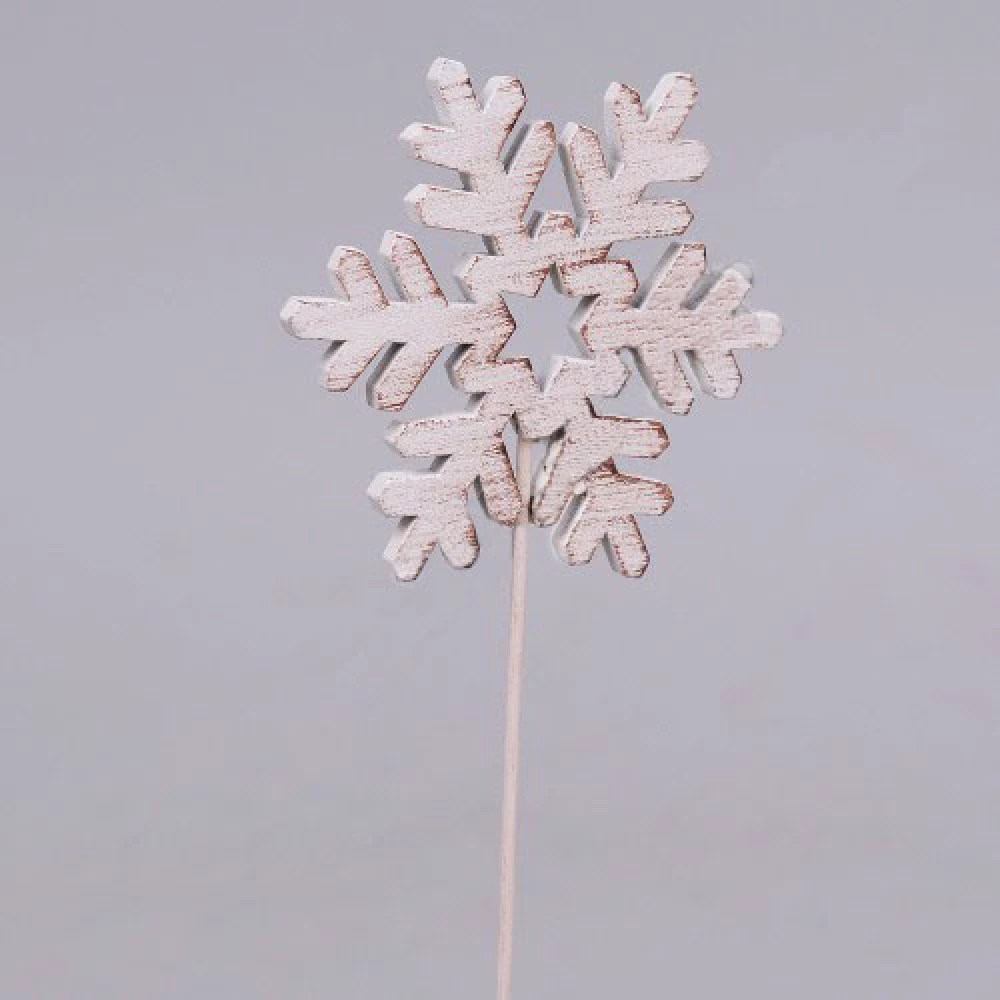 Топпер в торт Снежинка (Винтаж)