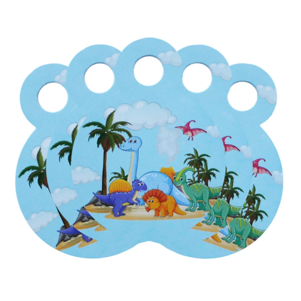 Медальки картонные “Динозаврики“ (10шт./уп.) -