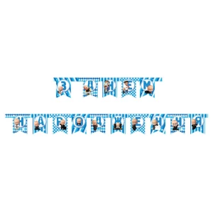 Зображення товара - Гірлянда “З Днем народження“ (укр.мова)- тематичні - Босс Молокосос, Голубой