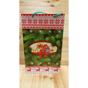 Изображение товара -  Новогодние пакеты лимитированные 26х16,5х7 (ПКм)