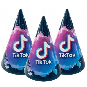 Изображение товара -  Колпачки в стиле “Тик Ток“ (поштучно) колпаки праздничные карнавальные