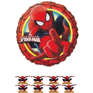 Зображення товара - Вафельна картинка на торт “Людина Павук“ А4 - 7 (одна - велика кругла)