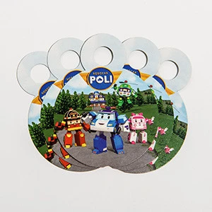 Изображение товара -  Медальки картонные “Робокар Поли / Полли / Robocar Poli“  (10шт./уп.) -
