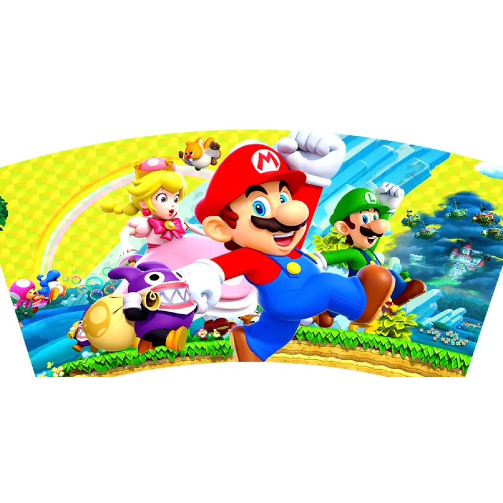 Стаканчики Марио (Поштучно  250мл.)