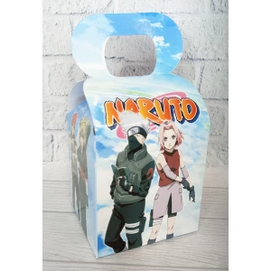 Зображення товара -  Коробочка “Наруто“ для подарунків і частувань 10х10х10 см. малотиражні -