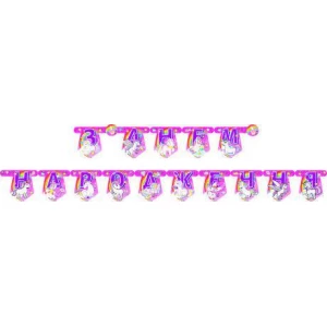 Зображення товара - Гірлянда “З Днем народження“ (укр.мова)- тематичні - Малиновий