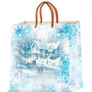 Изображение товара - Новогодние пакеты ламинированные 16х16 (П3- Микс-1)