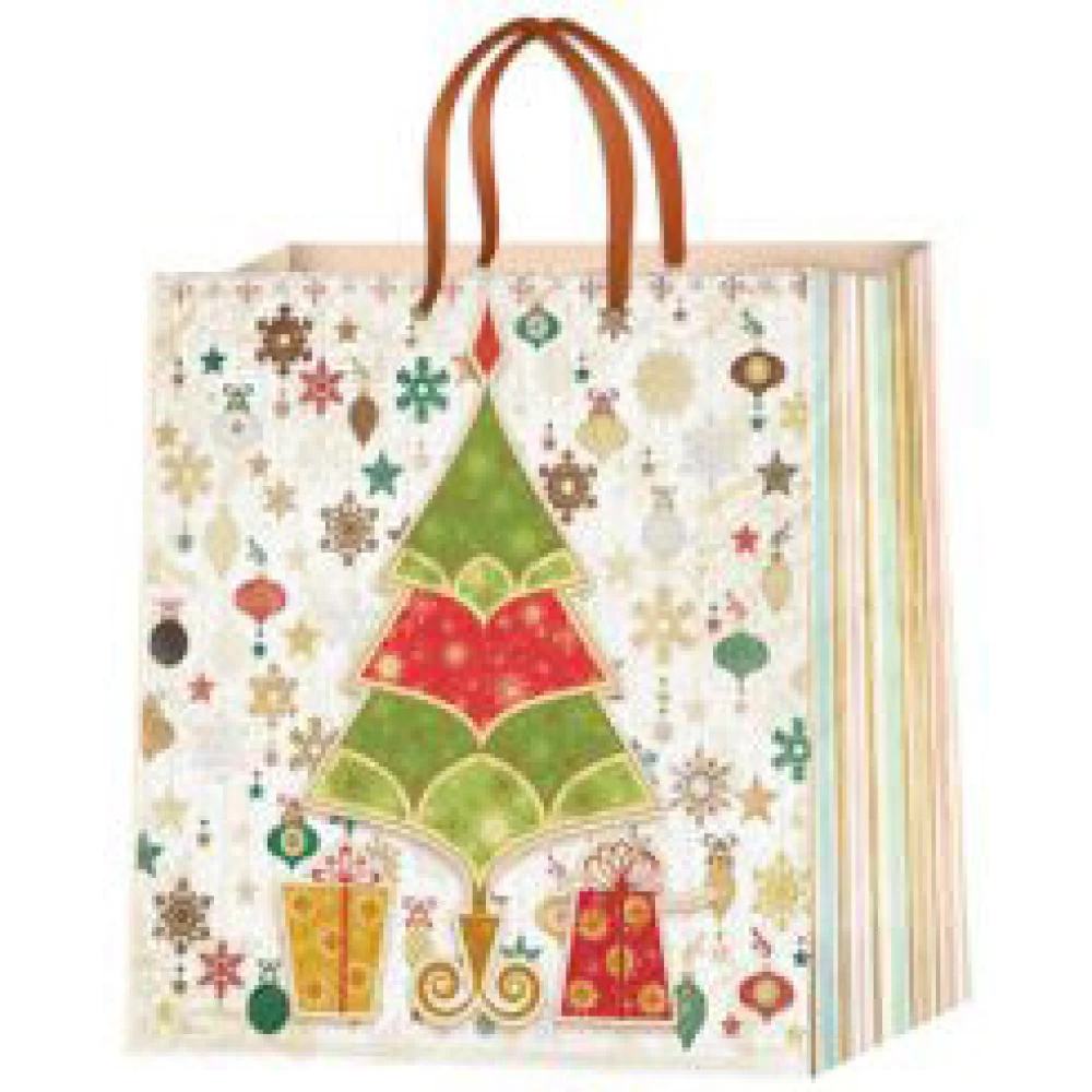 Новогодние пакеты ламинированные 16х16 (П3- Микс-1) Ялинка