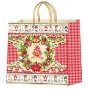 Изображение товара - Новогодние пакеты ламинированные 16х16 (П3- Микс-1) Вінок