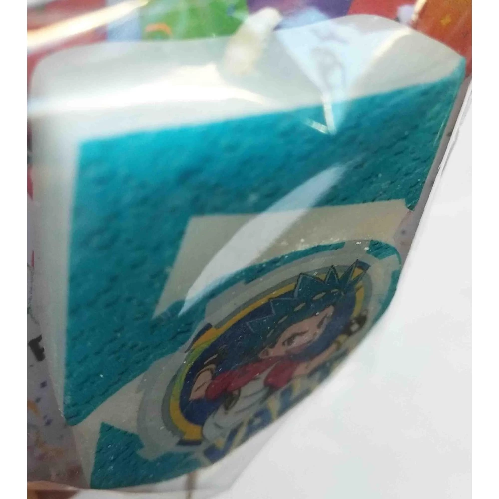 Свечи цифры (5см) с картинкой “Бейблейд / Beyblade“ 5 (VALT)