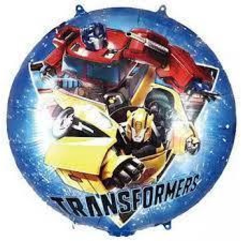 Куля Трансформери (команда) 45 см (Оптимус, Бамблбі)