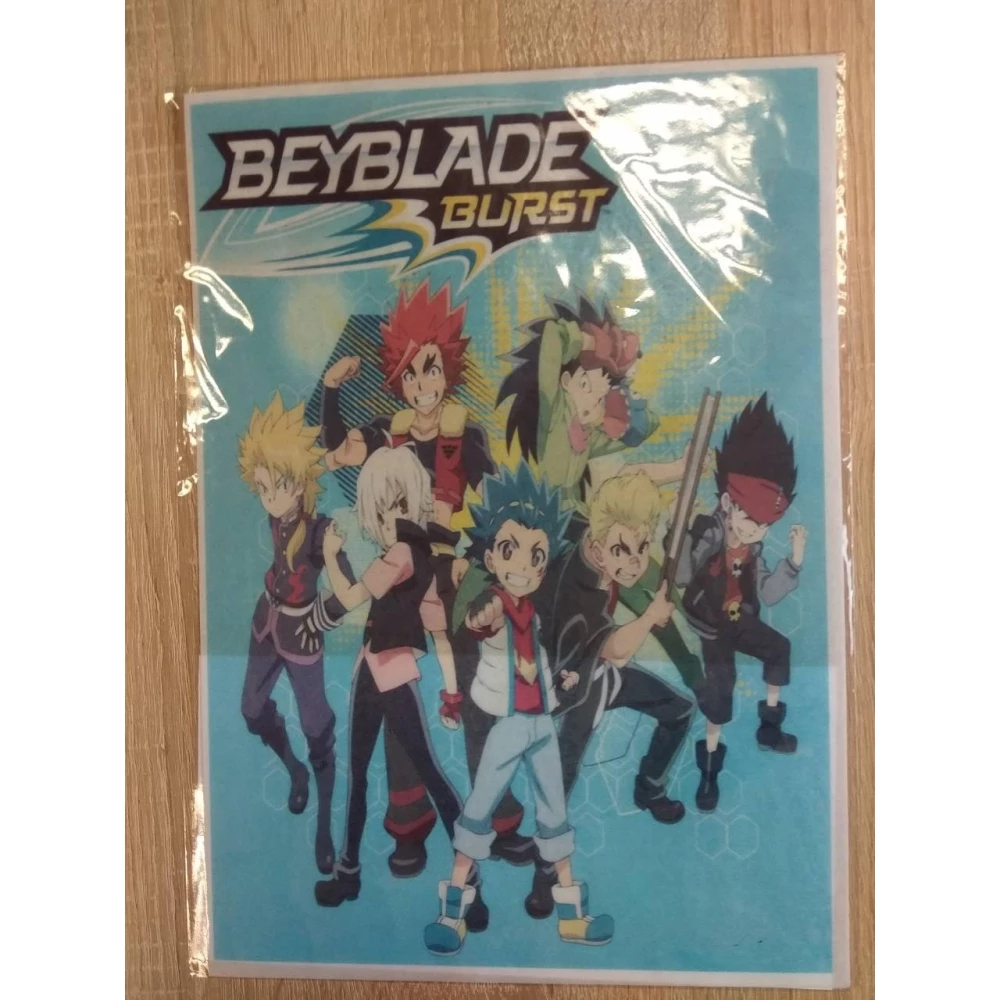 Вафельная картинка на торт “Бейблейд / beyblade“ А4- Бейблейд, Картинка А4 прямоугольник, 1