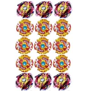 Изображение товара -  Вафельная картинка на торт “Бейблейд / beyblade“ А4- Бейблейд-4, На листе А4 - 15 небольших картинок, 15