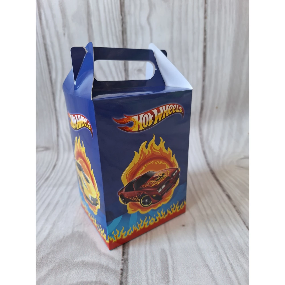 Коробочка “Хот Вилс“ для подарков и угощений 14х9х10