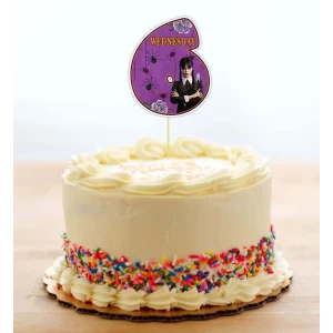 Изображение товара -  Топпер-цифра “Венсдей“  (до 10см цифра) вырубка  (1шт)- КАРТОН 6