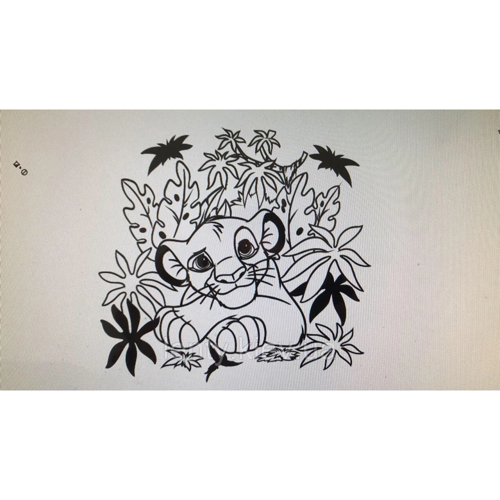 Шарики  “Король Лев“ воздушные с рисунком поштучно 12“ (30см) (ассорти)