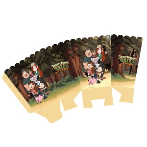 Изображение товара -  Коробочка для попкорна “Гравити Фолз“ 15,5*11,5*9,5 см - поштучно
