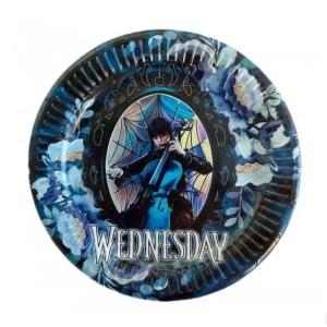 Изображение товара -  Тарелки “Венсдей / Венздей / Уенсдей Аддамс“ Зеркало, 18см