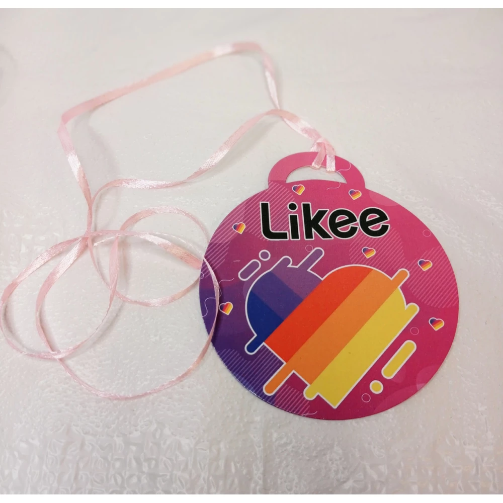 Медальки / медали (10шт./уп.) “Лайки / Likeе“ картонные тематические -малотиражные-