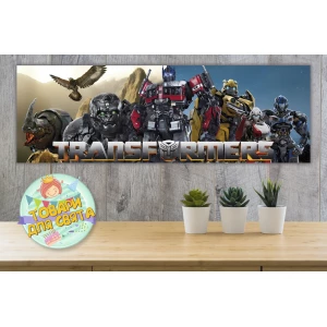 Изображение товара - Плакат “Трансформеры“ 30х90 см для Кенди - бара (Тематический)