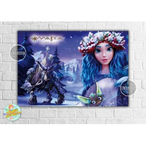 Изображение товара - Плакат “Лесная песня. Мавкa. Зимняя пора“ 110х75 см для Кенди - бара (без дополнительных надписей)