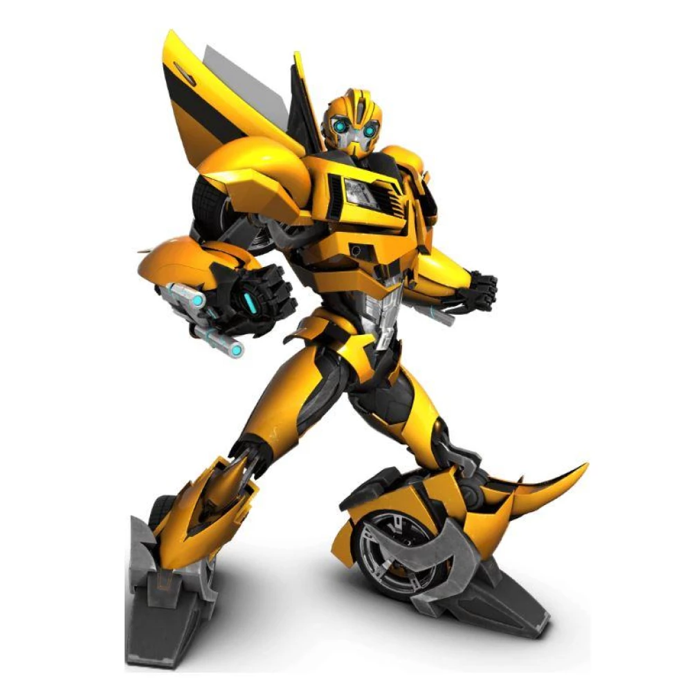 Наклейка для ростової фігури “Трансформери. Бамблбі“ 80х58 см/інтер“єрна наклейка (без обрізу по контуру)