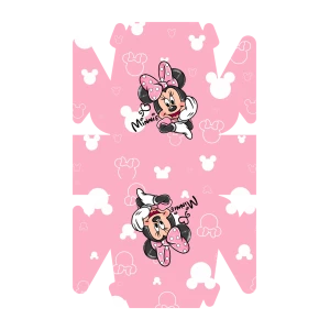 Изображение товара - Коробочка “Минни Маус“ порционная для тортика/подарков 13х15х8,5