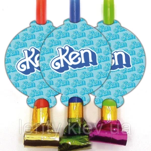 Изображение товара - Язычки - гудки “Кен из Барби“ (5 шт/уп) в стиле карнавальные малотиражные -